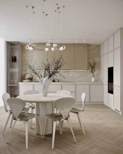 MODERN LSHAPE KITCHEN